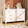 Sideboard verbindet 7 Schubladen und Metallgriffe