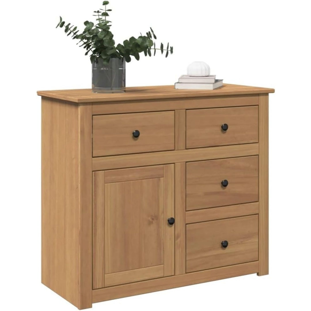 Sideboard aus Kiefernholz mit geschlossenem Stauraum