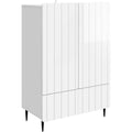 Sideboard mit den Massen 66 x 34.5 x 97 cm in Weiss