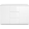 Das Sideboard nimmt mit 120 cm Gestalt an