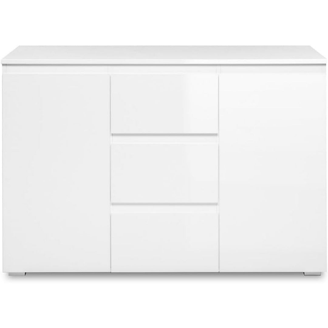 Das Sideboard nimmt mit 120 cm Gestalt an