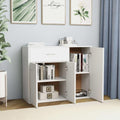 Sideboard mit den Massen 88 x 30 x 70 cm in Weiss