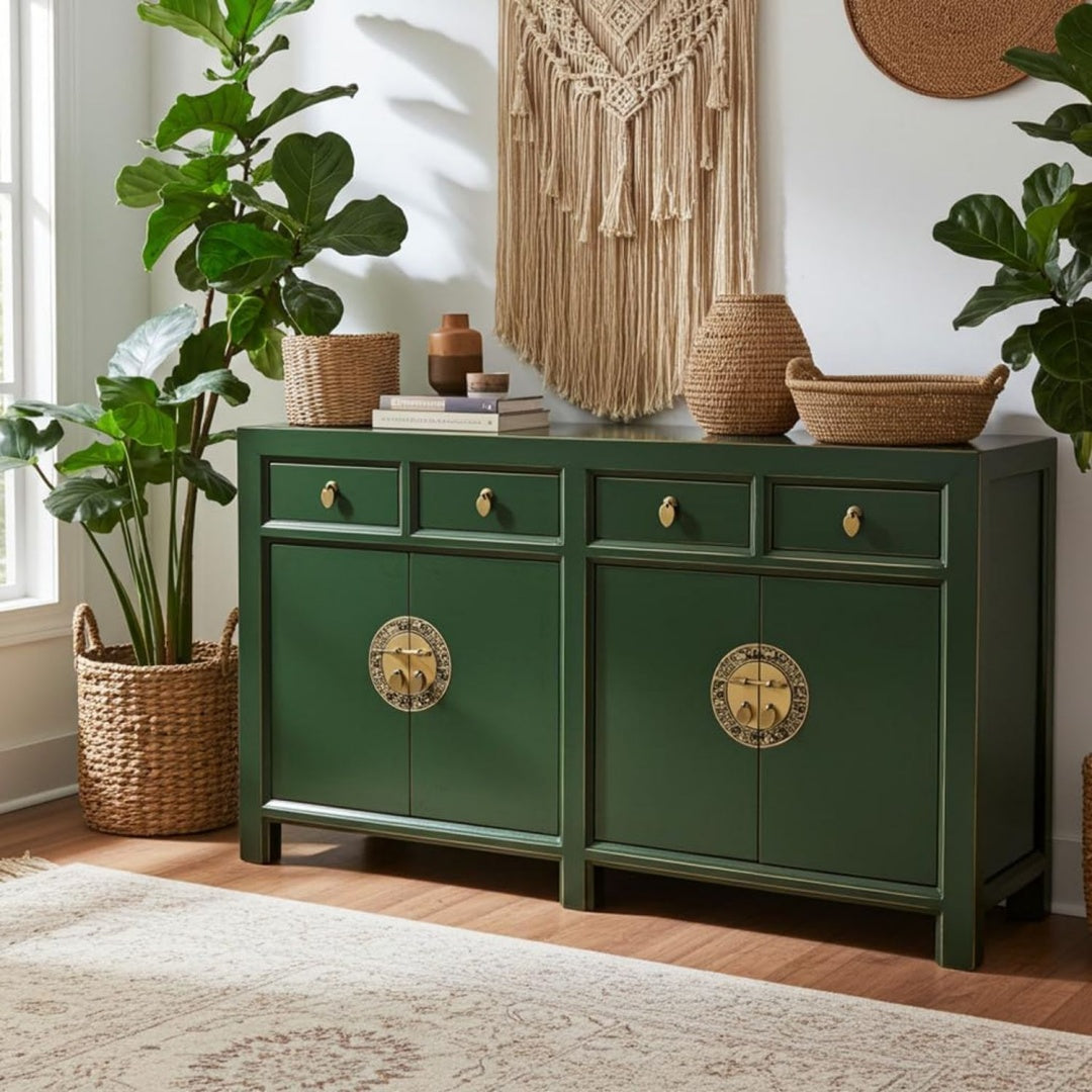 Das Sideboard misst 150 x 40 x 85 cm