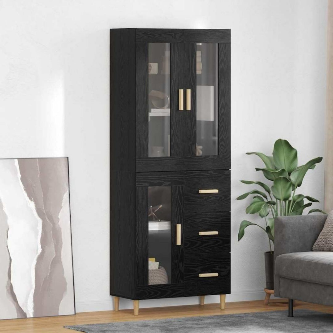 3 Schubladen an dem Sideboard mit den Massen 69.5 x 34 x 180 cm