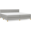 Boxspringbett mit einem Taschenfederkern, Hoehenverstellung und einem Lattenrost