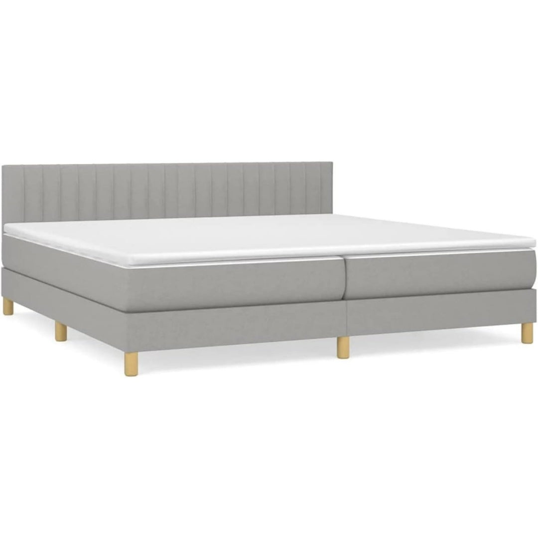 Boxspringbett mit einem Taschenfederkern, Hoehenverstellung und einem Lattenrost