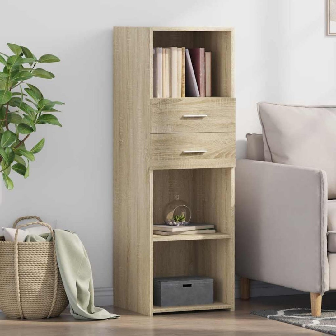 Der Hochschrank misst 40 x 42.5 x 124 cm